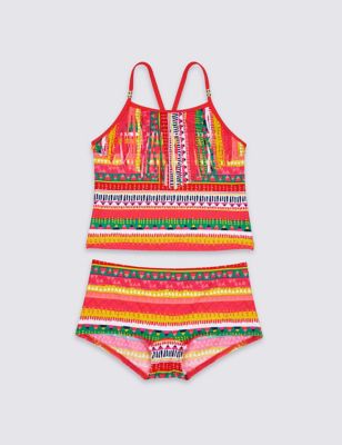 Fringe Tankini Set with Lycra&reg; Xtra Life&trade; &#40;3-14 Years&#41;